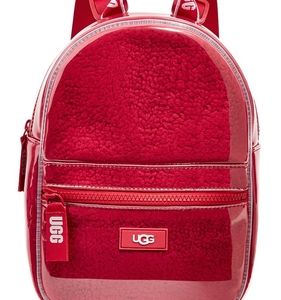 UGG Dannie II Mini Backpack 🎒 Samba Red